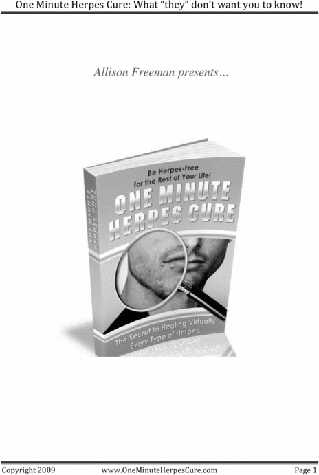 Product picture cure herpes